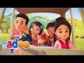 Abbu laye motor car  papa laye motor car  gaadi ke mazedaar geet  ladoo kids  nursery rhymes