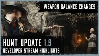 Weapon Balance Changes | Update 1.9 Developer Live Stream Highlights