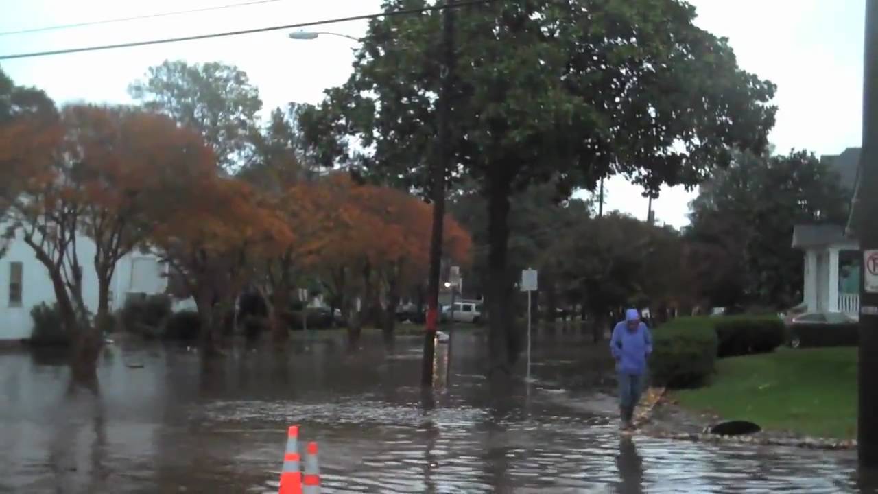 Historic Flooding Of Norfolk Va November 12 09 Youtube