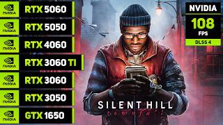 Silent Hill: Townfall - Optimized Settings - RTX 5060, 5050, 4060, 3060 TI, 3060, 3050, GTX 1650