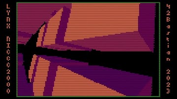 Atari Lynx: STNICCC2000 (real hardware (of course ;-) )