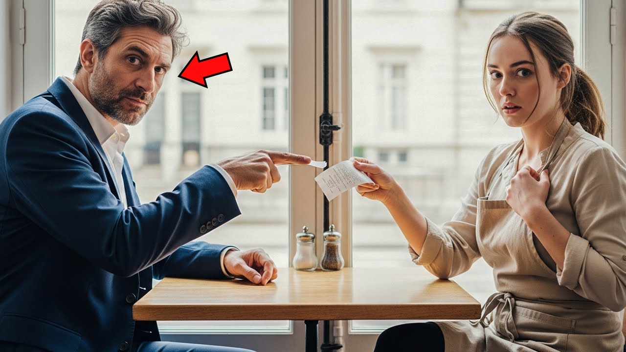 UN MILLIONNAIRE LAID FAIT PAYER SON DÉJEUNER PAR UNE SERVEUSE PAUVRE… MAIS ENSUITE