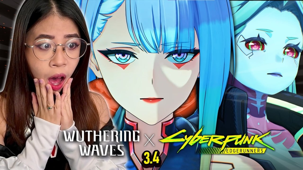 The Cyberpunk Collab is ACTUALLY INCREDIBLE (Wuthering Waves 3.4 Cyberpunk Quest Reaction)