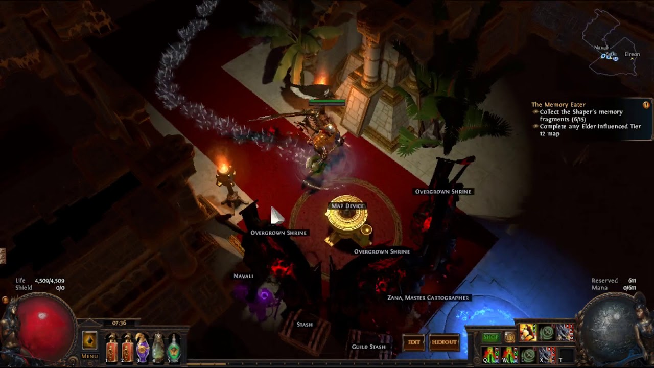 Path of Exile, Overgrown Shrine, Maligaro the Mutilator BUG! GGG
