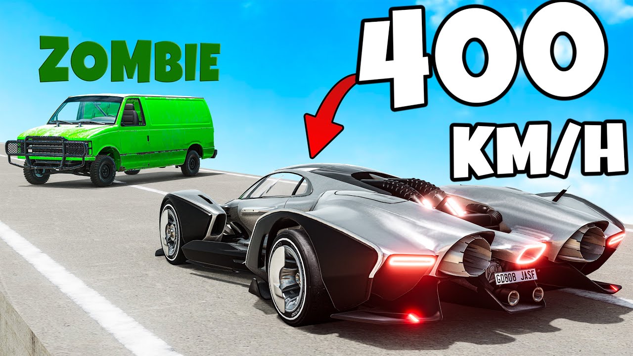 ❄️ WYLOSOWAŁEM NAJLEPSZE AUTO DO UCIECZKI PRZED ZOMBIE!? | BeamNG Drive |