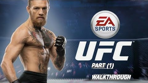 UFC mobile game play walkthrough part (1)  ea sports UFC mobile