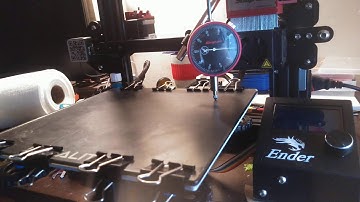 Just bed leveling a $200 3D printer with a $300 dial indicator