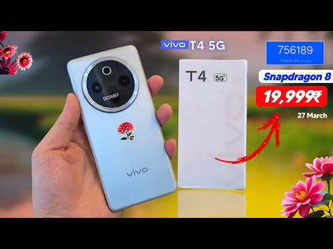 Vivo T4 5G Unboxing & Review || Vivo T4 5G Launch Date in India | Camera, Processor | Vivo T4 Price