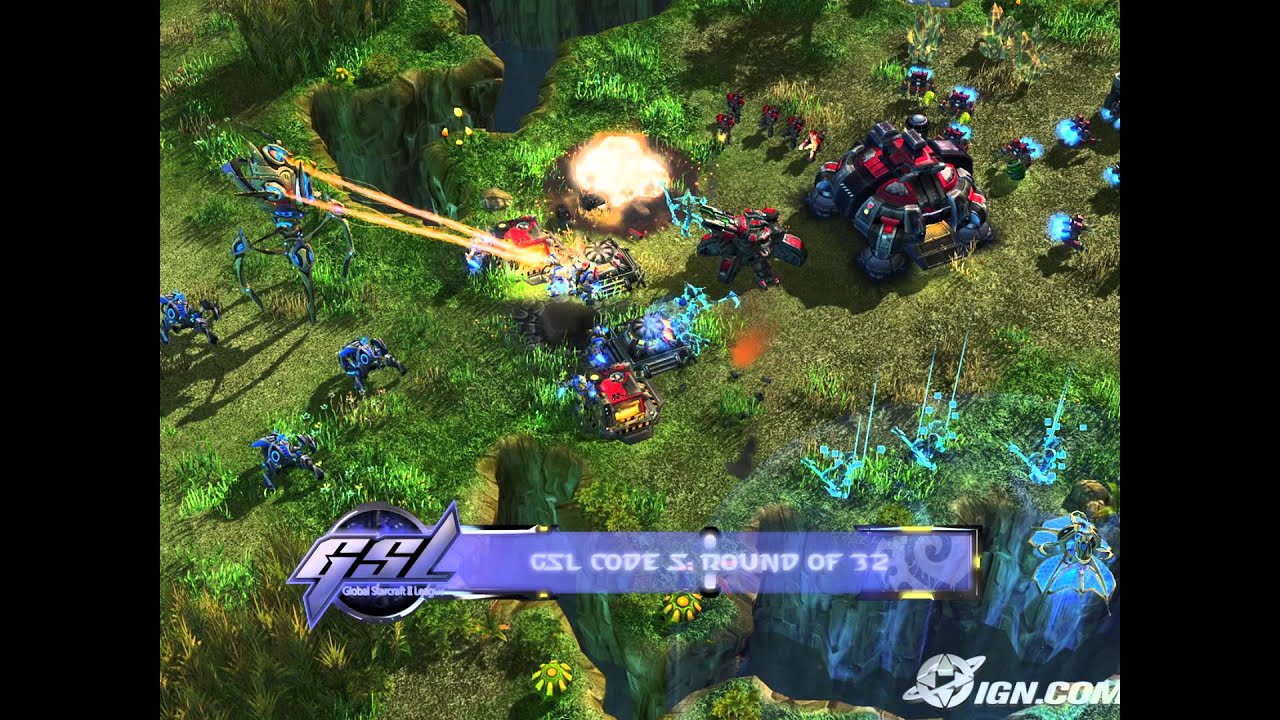 Global Starcraft II League logo