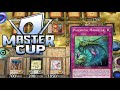 Almost topping master cup with paleozoic  yugioh master duel