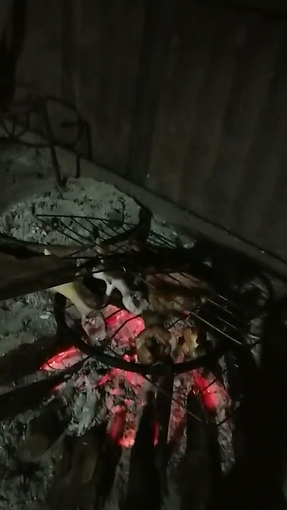 manggang ceker ayam di malam hari,  ih serem 😲😱😱😱
