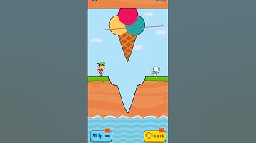 slice ice cream 🍨 to save the funny games #shortsfeed #ytshorts #youtubeshorts #gaming #viralshorts