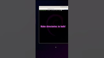 Tech Hack Linux Bulk Directory Creation #sysadmin #techtips #bash #linux #commandline