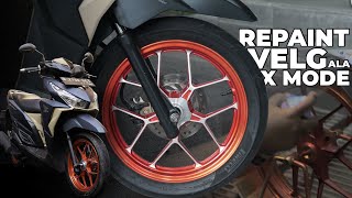 REPAINT VELG VARIO ALA X MODE 'TANPA GERINDA' | SAPPORO ULTIMATE