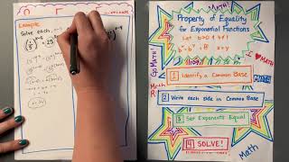 Solving Exponential Equations - Part 4 Example