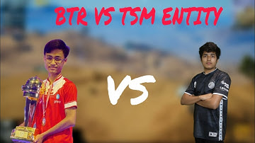 BTR VS TSM ENTITY | 4 V 4 FIGHT  | PUBG MOBILE WORLD LEAGUE EAST