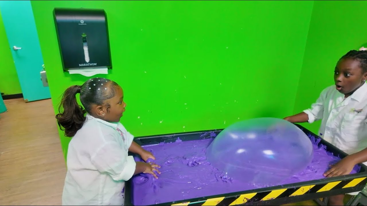 We Made the BIGGEST Slime Bubble Ever at Aniyah’s 5th Birthday Party! 🎉🎂 