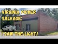 Virginia Picker Salvage: I Saw the Light!