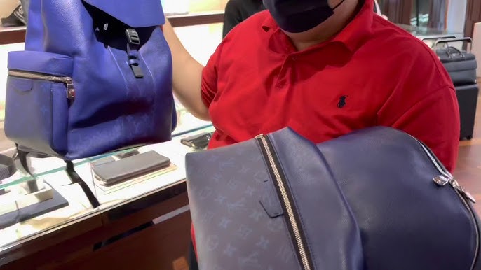 Louis Vuitton Anton Backpack in Taiga Ardoise 
