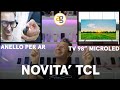 ANELLO CONTROLLER, OCCHIALI AR, TV 98" MICROLED 5000 Nits e TUTTE le NOVITA' TCL