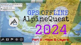 Alpinequest Off-Road Explorer, Part 2 - Maps & Layers || GPS Android screenshot 5