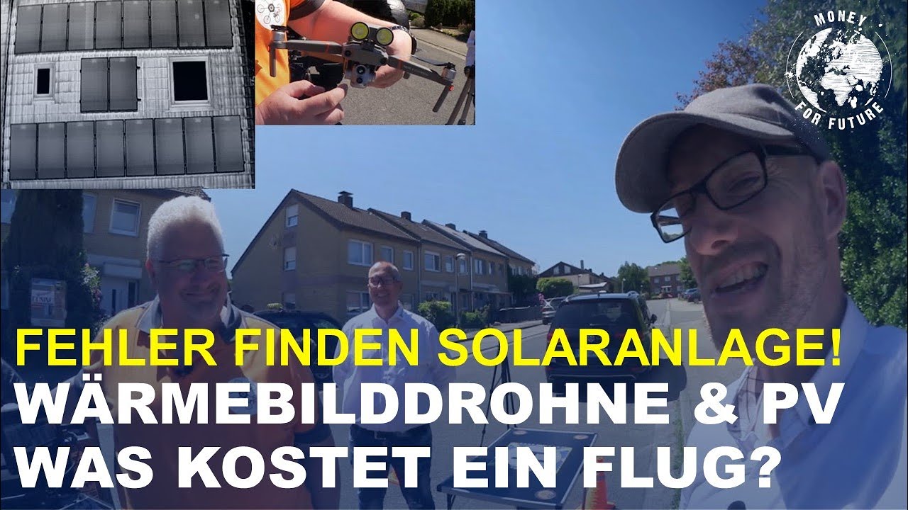 Photovoltaik Fehlersuche! Drohne! Defekte Solarzellen finden mit Wärmebild