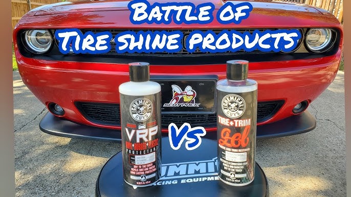 How to: Apply Tire Shine - Chemical Guys V.R.P. Dressing - Vinyl