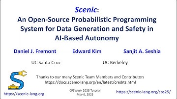 Scenic @ CPSWeek 2025: Overview