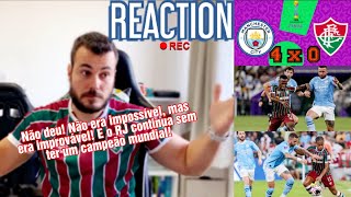React Manchester City 4 x 0 Fluminense  | FLUZÃO GOLEADO NA FINAL DO MUNDIAL 23😢| REACTION |🇧🇷🇨🇴#378