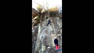 2018/01/15 湯河原幕岩 もうじきバカンス5.11c 辺