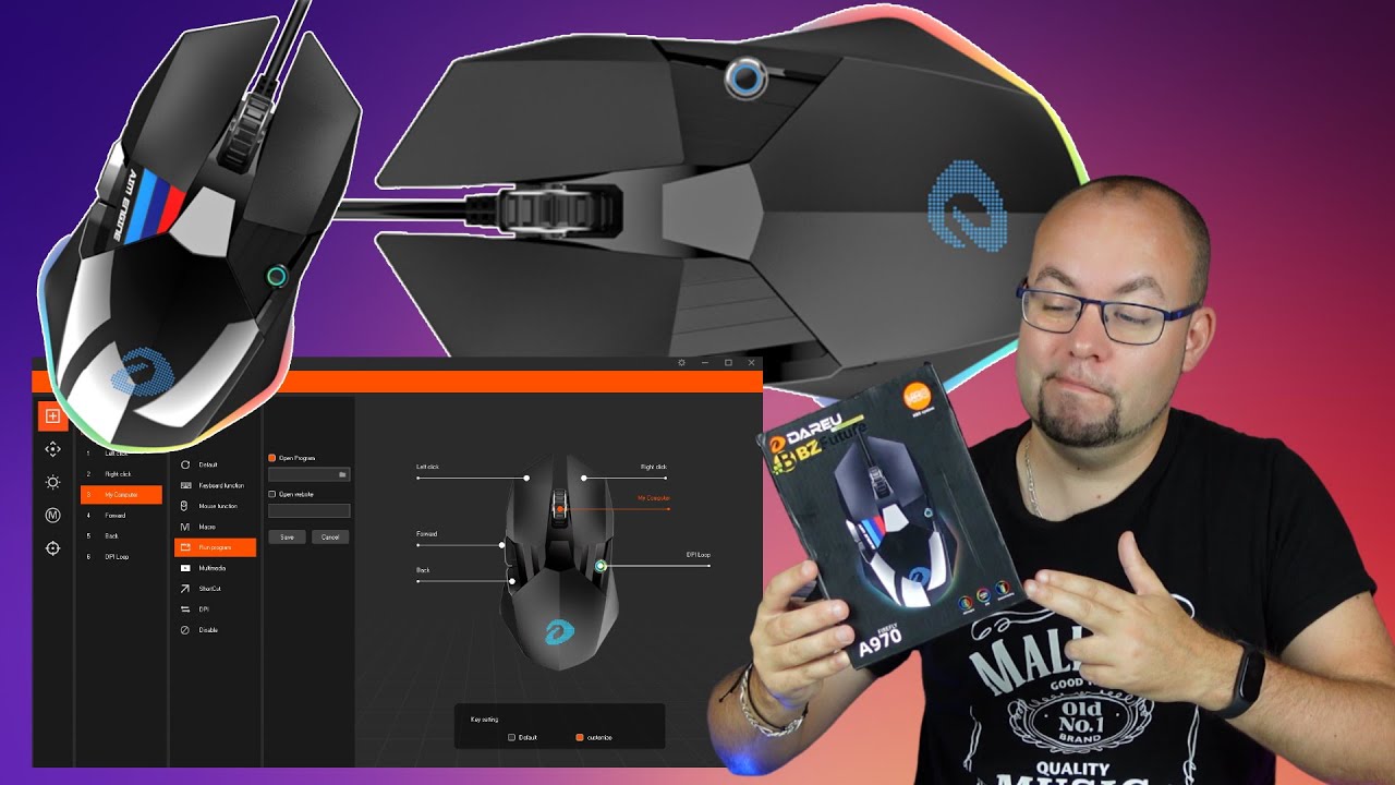 Souris Gaming Keenso RGB 12800DPI - 12 Boutons Programmables, Confortable Pour Longues Sessions