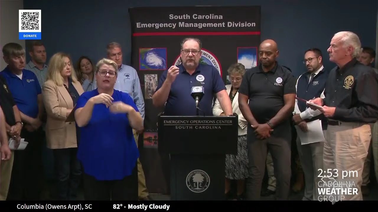 Helene in South Carolina: Gov. McMaster emergency relief