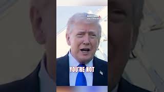 Trump RIPS Reporter: 'You're Not Doing a Very Good Job'