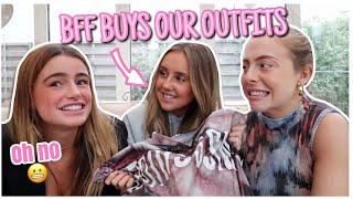 WE LET OUR BFF COMPLETELY RE-STYLE US.... BUYING US OUTFITS EACH | Syd and Ell