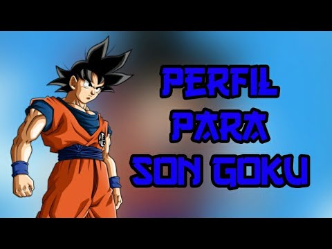 SPEED ART! PERFIL PARA SON GOKU! 