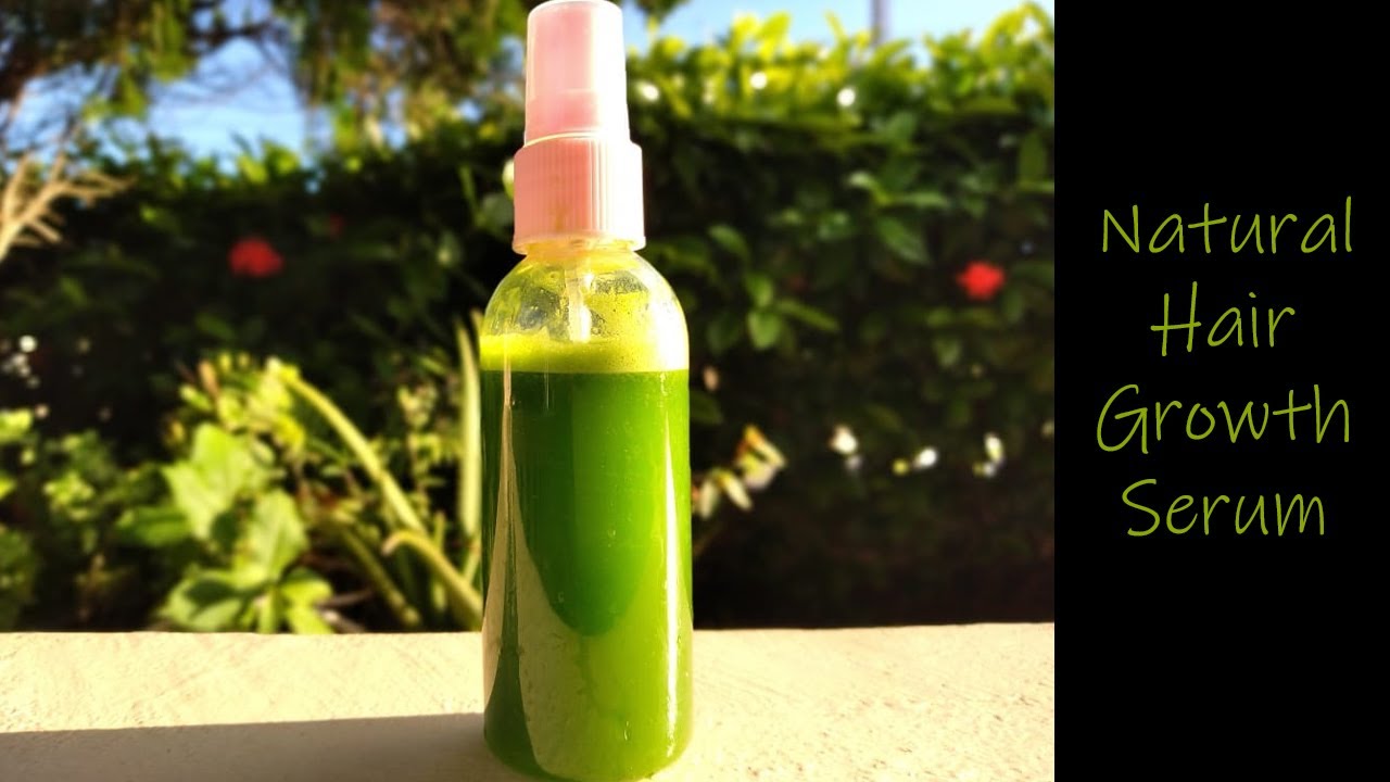 Herbal Hair Growth Serum alopecia hairlosstreatment hairloss YouTube