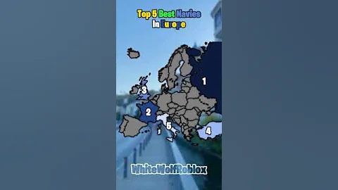 Top 5 Best Navies In Europe! #map #viral #europe #geography