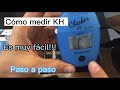 Cómo medir KH test hanna checker fácil, paso a paso 🐠🐬💦