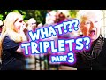 Triplets Part 3!! Best funny & heart warming triplet pregnancy reveal compilation - Deaf Friendly