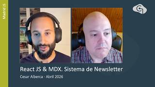 Madrid JS - React &amp; MDX. Sistema de Newsletter