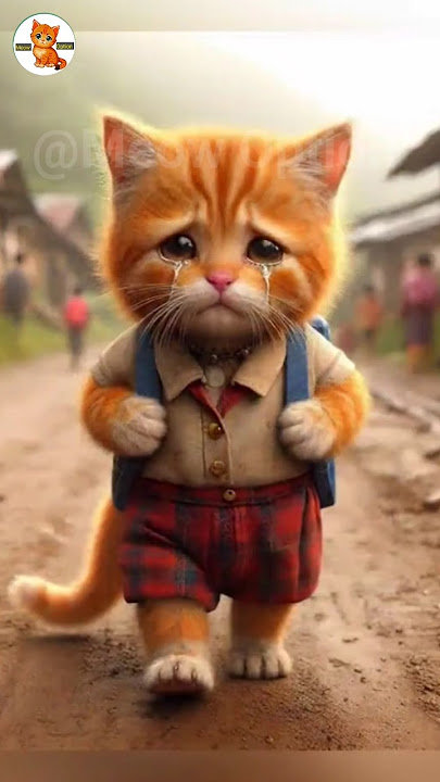The poor cat 😺 never gives up 😭#cat #funny #ai #cutecat #viralpost #meowoption