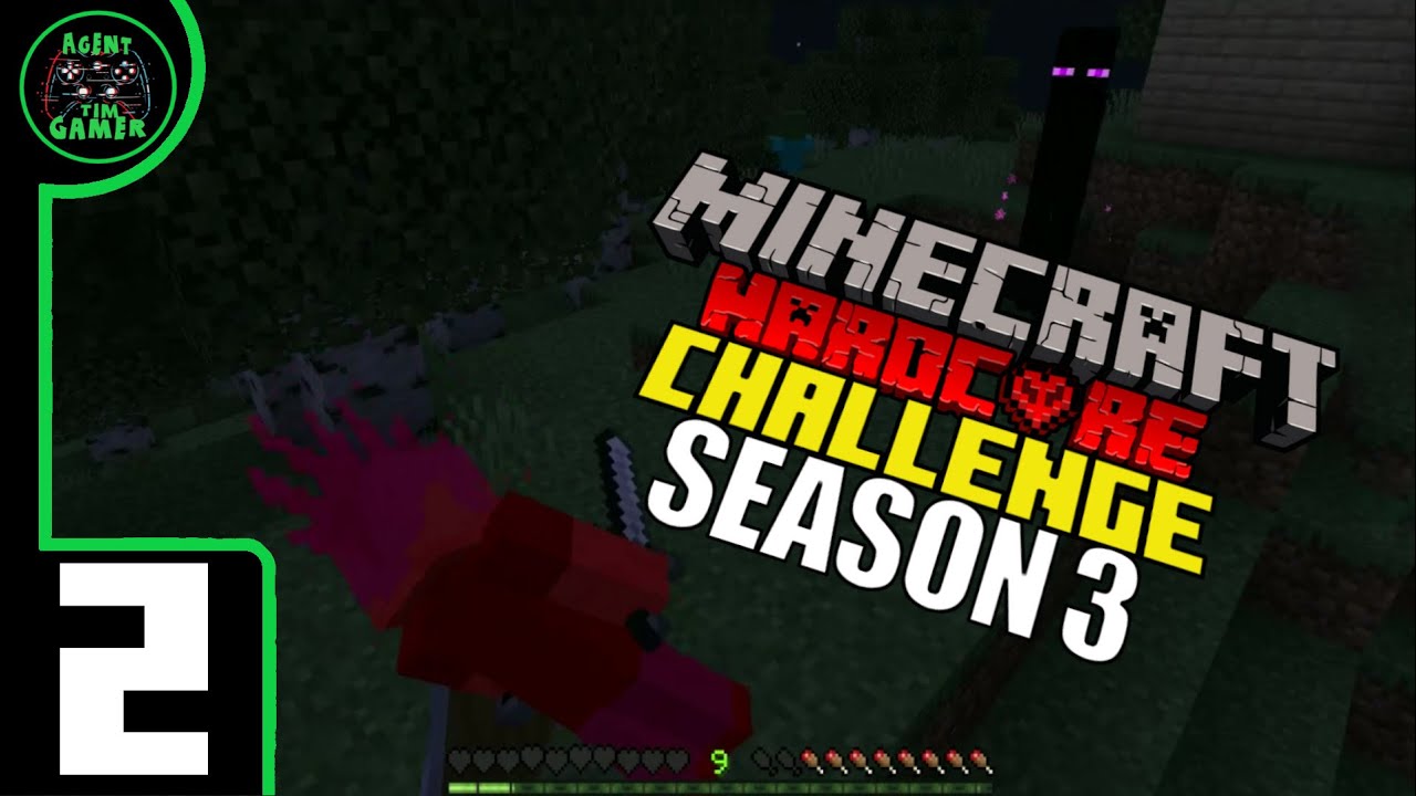 A Bad Day | Minecraft Hardcore Challenge Season 3 Part 2 - YouTube