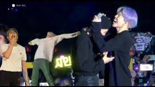 Jimin keeps pranking RM during Anpanman | the saga continues 【Bonus clips of BTS in HK】