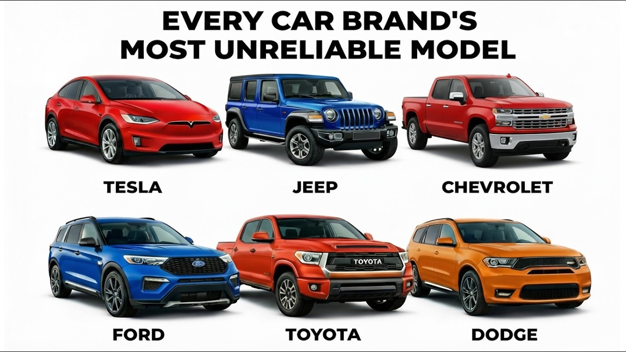 Every Car Brand's Most Unreliable Model Explained in 10 Minutes YouTube