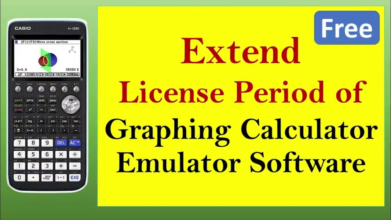 How to extend license/trial period of Casio Calculator emulator [2021