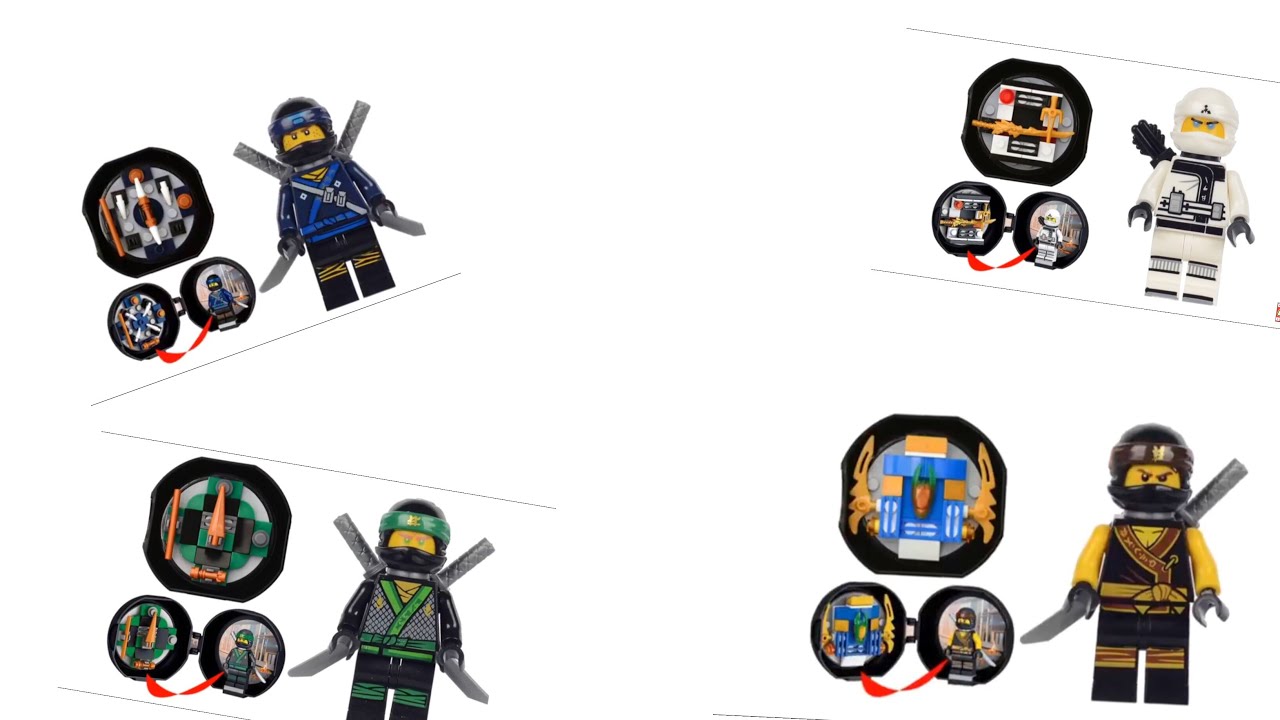 lego ninjago pods