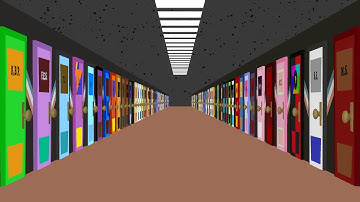 The Rift Café - Hallway (OpenGL Render) 8/16/2017