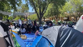 Pro-Palestinian student protesters at Stanford could face disciplinary action for encampments by ABC7 News Bay Area 919 views 7 hours ago 1 minute, 56 seconds