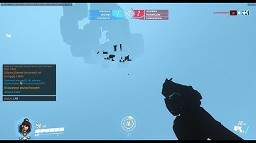 Overwatch - 3v3 DVA Glitch Insane