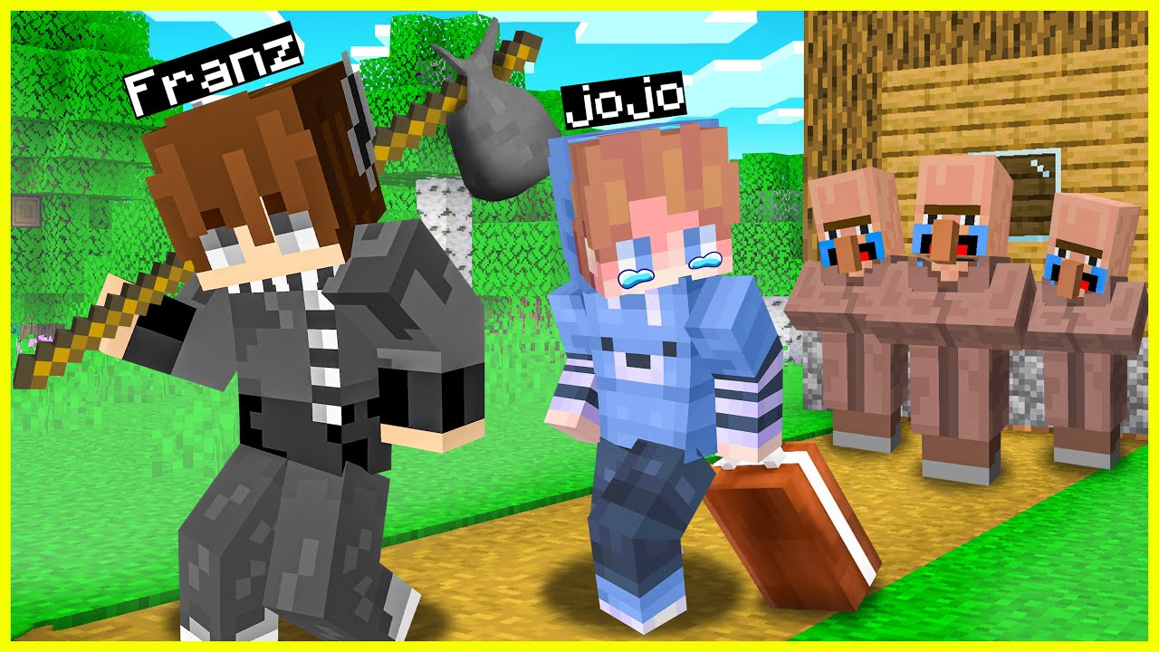 FRANZ & JOJO PERGI DARI RUMAH SELAMANYA GARA GARA INI di MINECRAFT